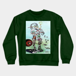 LA CHICA ESPACIAL Crewneck Sweatshirt